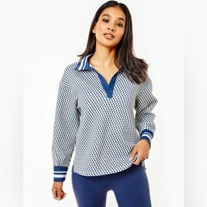 Addison Bay Easy Rugby Tri Geo Top